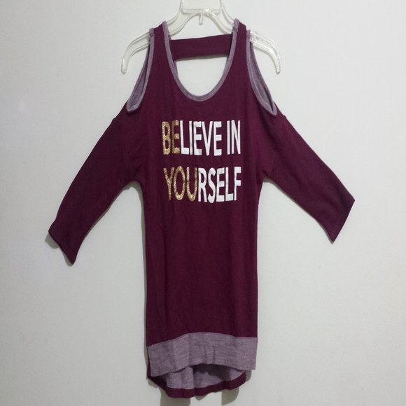 Jenna & Jessie "Believe in Yourself" Top - Picture 2 of 8